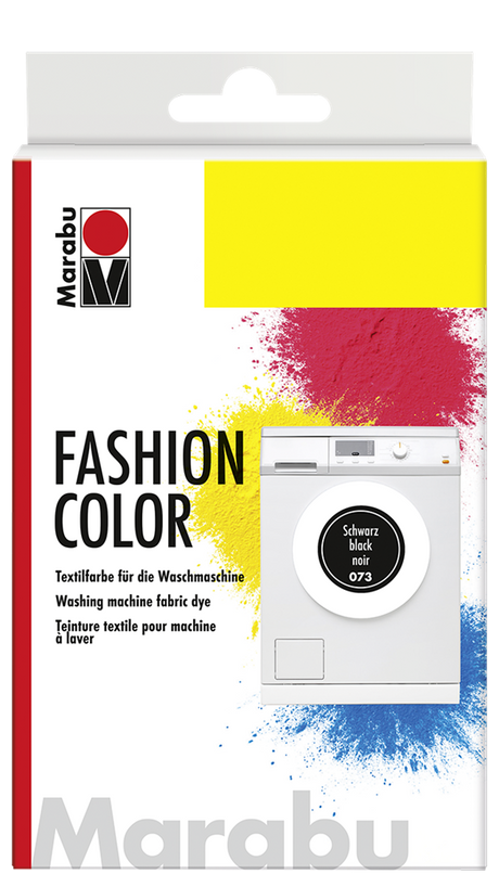 marabu fashion colour fabric dye black
