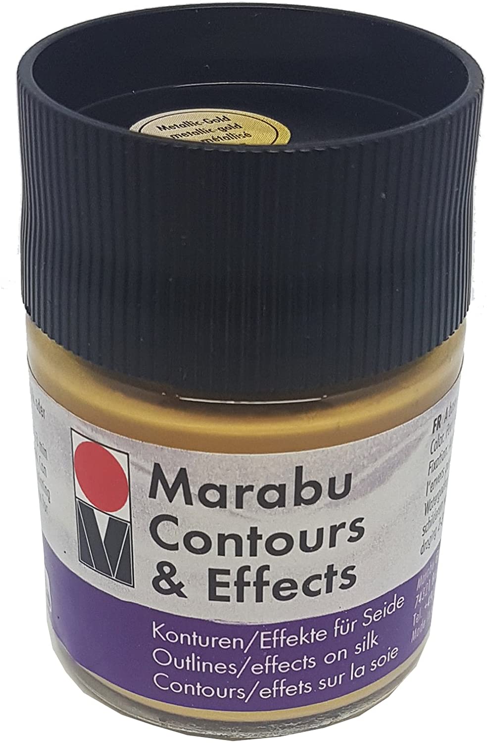 marabu contours & effects 50ml metallic gold