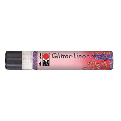 marabu liner glitter lavender