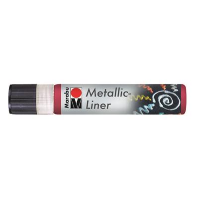 marabu liner metallic red