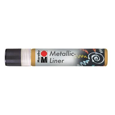 marabu liner metallic gold