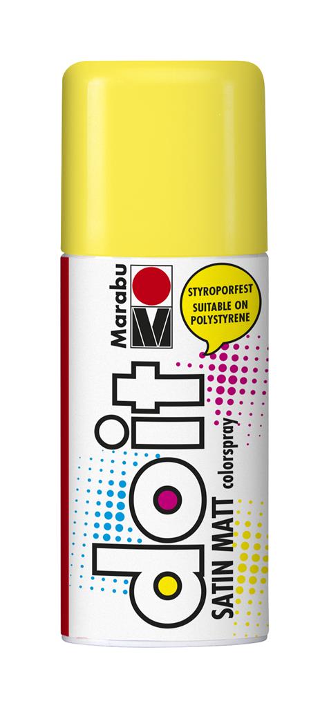 marabu do-it spray paint satin matt sunshine lemon