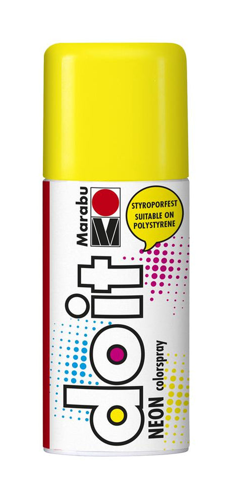 marabu do-it spray paint neon yellow