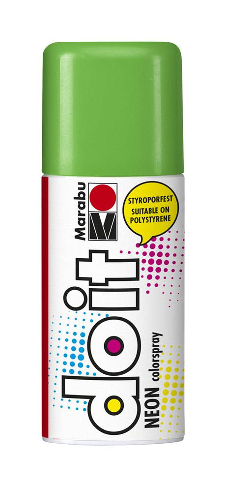 marabu do-it spray paint neon green