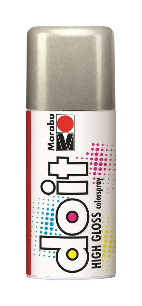 marabu do-it spray paint high gloss silver