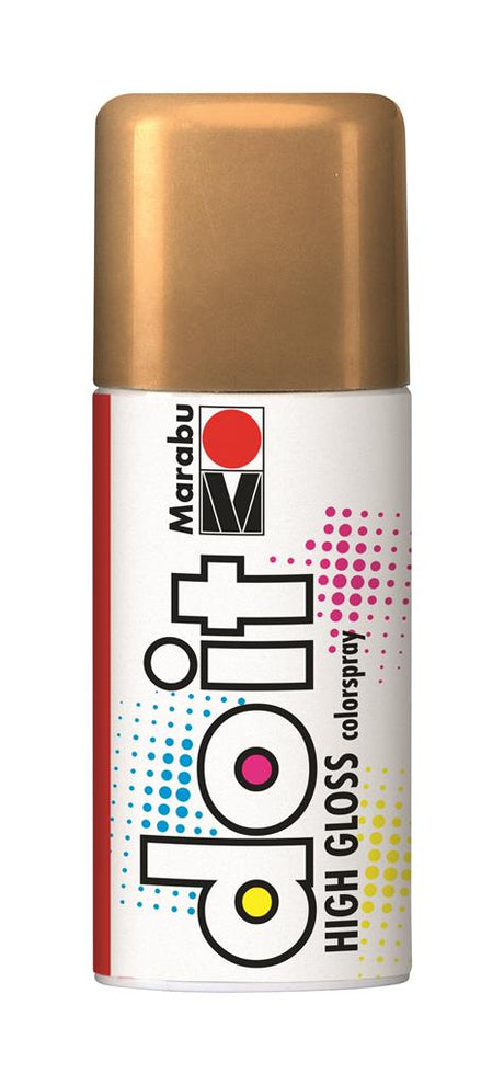 marabu do-it spray paint high gloss gold