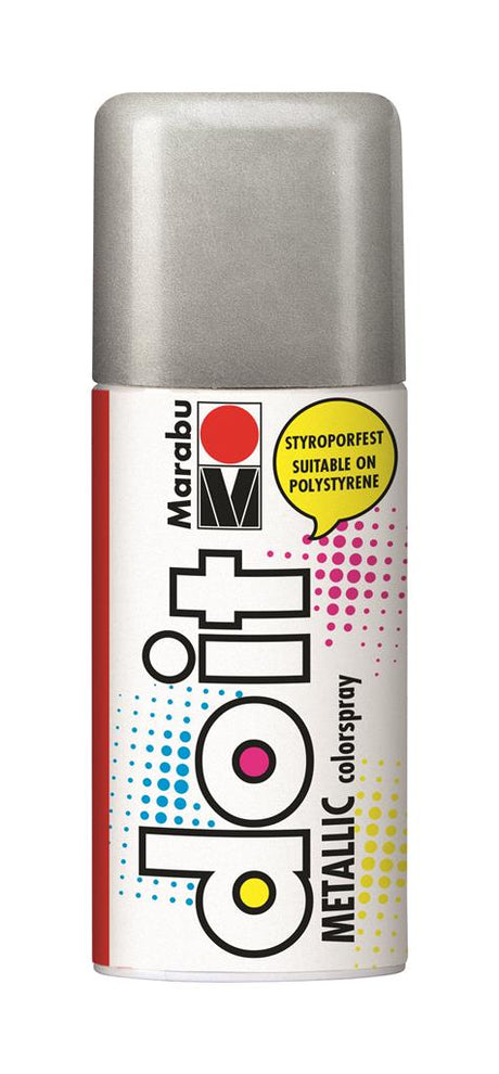 marabu do-it spray paint metallic silver