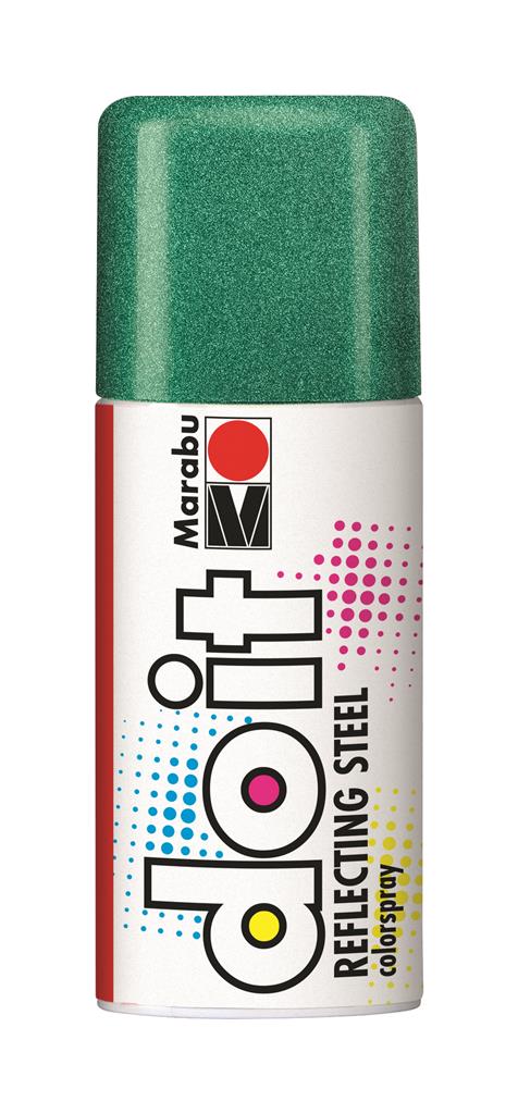 marabu do-it spray paint reflecting steel green