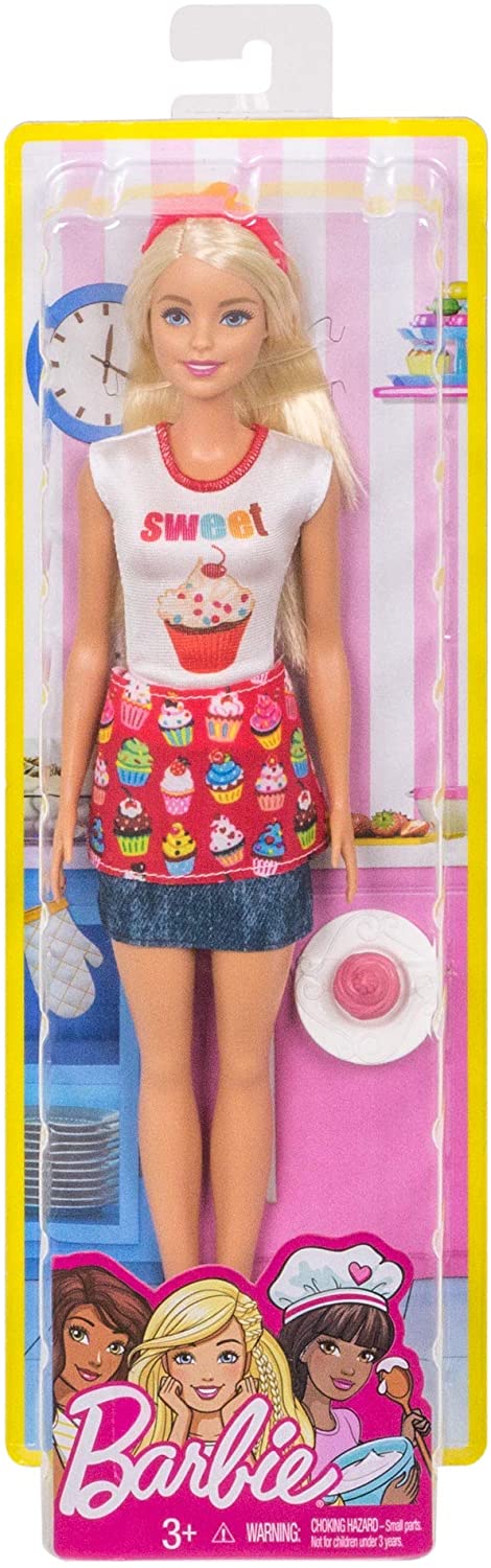 Mattel Barbie Career Doll Cooking & Baking