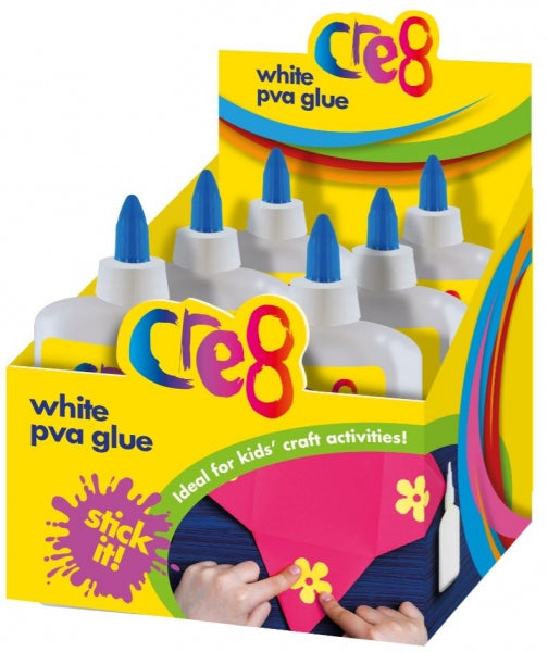 Cre8 White PVA Craft Glue 250ml