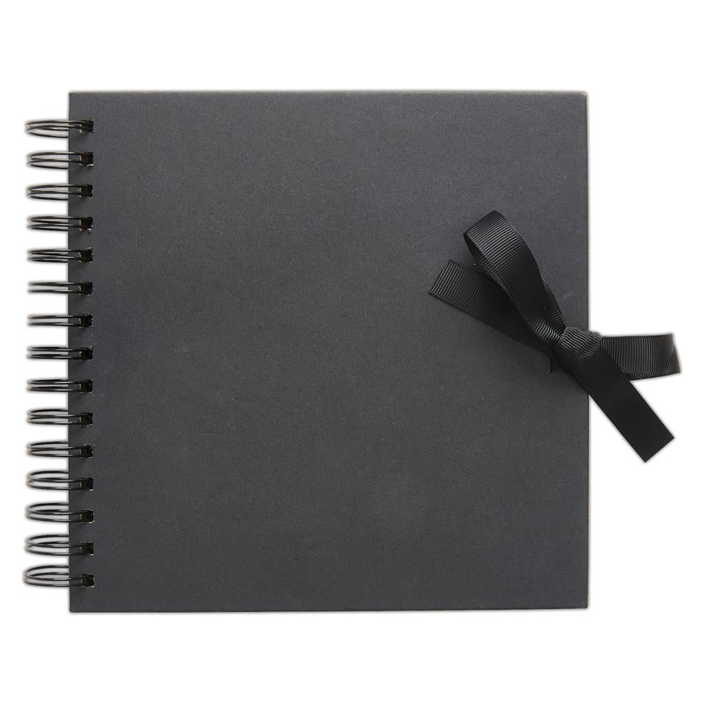 Papermania 8" x 8" Scrapbook - Black