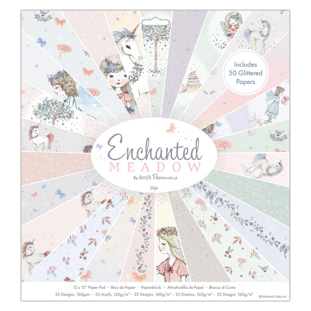 Papermania 12" x 12" Paper Pad - Enchanted Meadow (50sht)