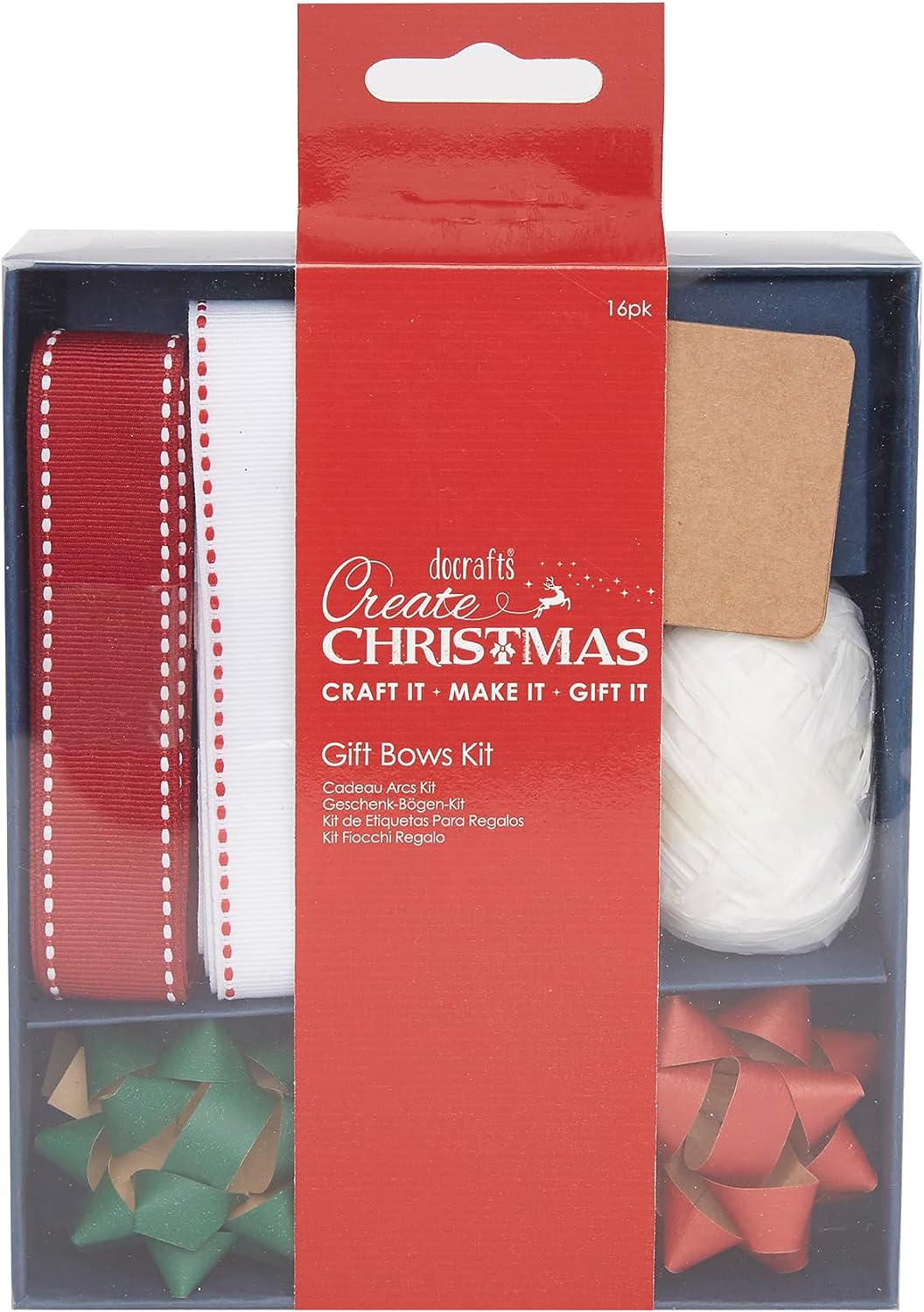 Create Christmas Gift Bows Kit - Traditional