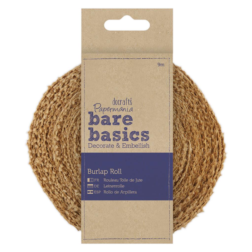 Bare Basics Burlap Roll 9m