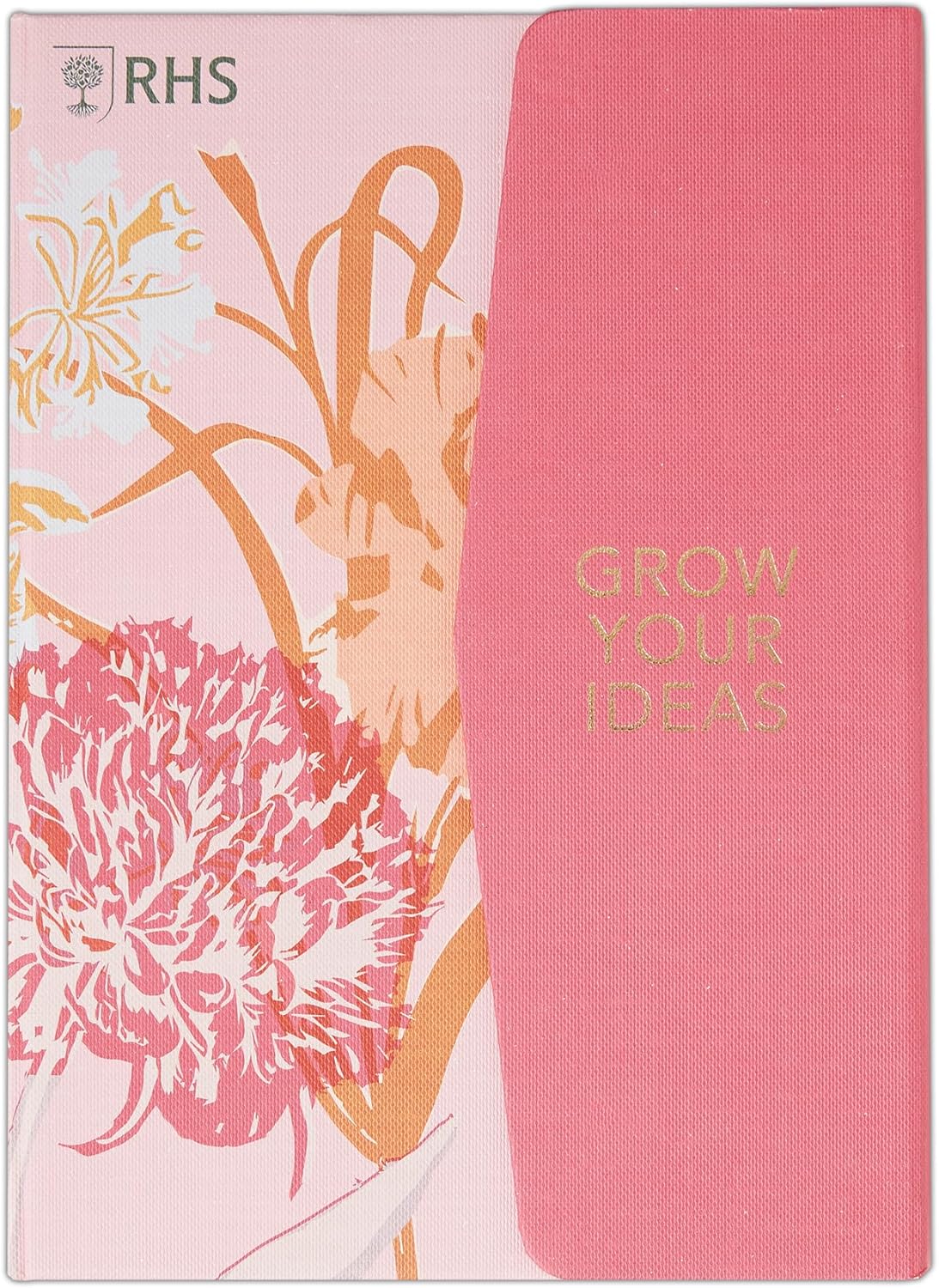 RHS A5 Magnetic Cover Notebook - Bold Florals