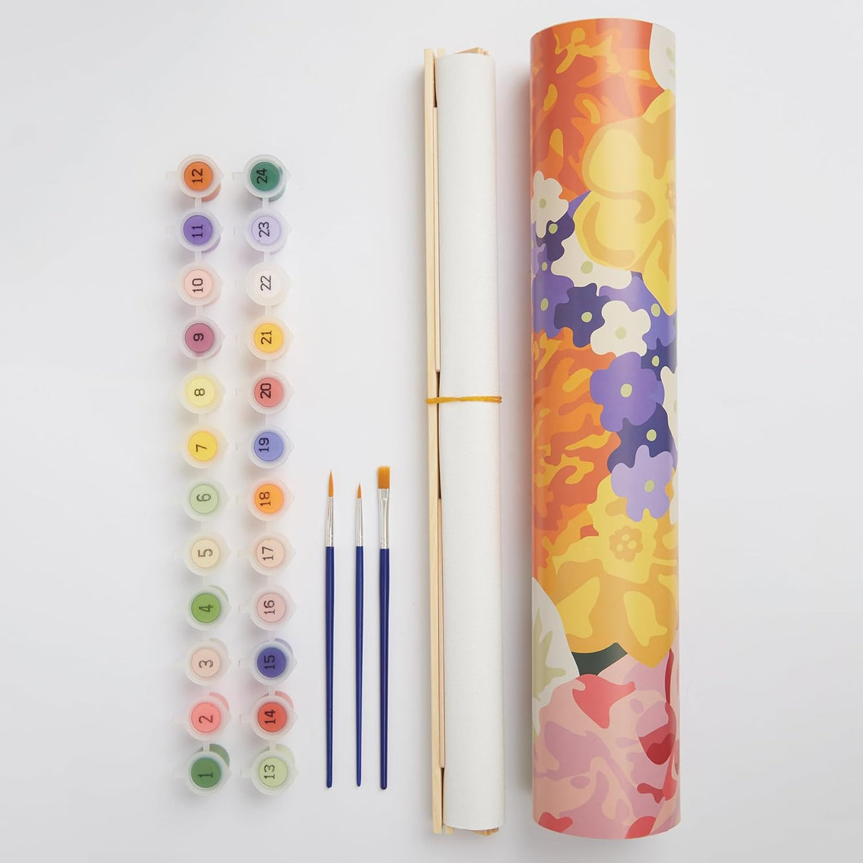 RHS Paint By Numbers 50cm x 40cm - Floral