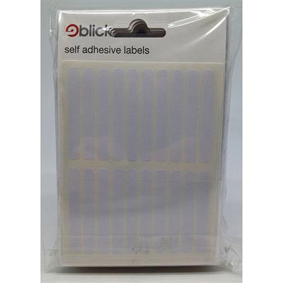 Blick Self Adhesive Labels 6mm x 50mm White (140pc)