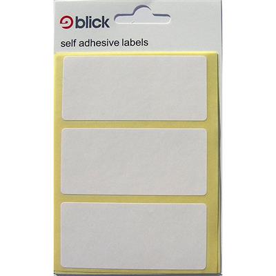 Blick Self Adhesive Labels 34mm x 75mm White (21pc)