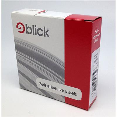 Blick Self Adhesive Labels 9mm x 16mm White (3360pc) in Dispenser Pack