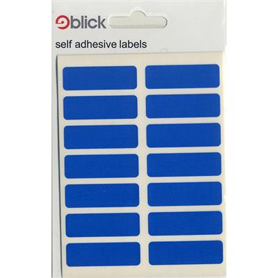 Blick Self Adhesive Labels 19mm x 25mm Blue (105pc)