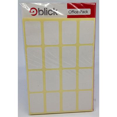 Blick Self Adhesive Labels 24mm x 37mm White Office Pack