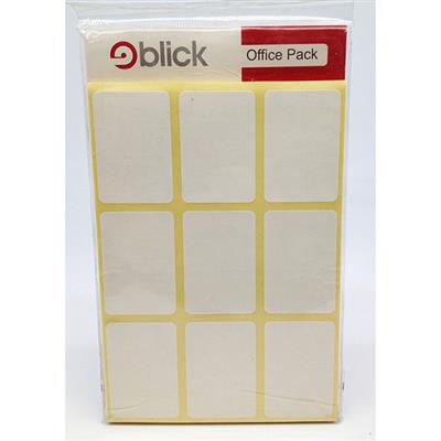 Blick Self Adhesive Labels 34mm x 50mm White Office Pack