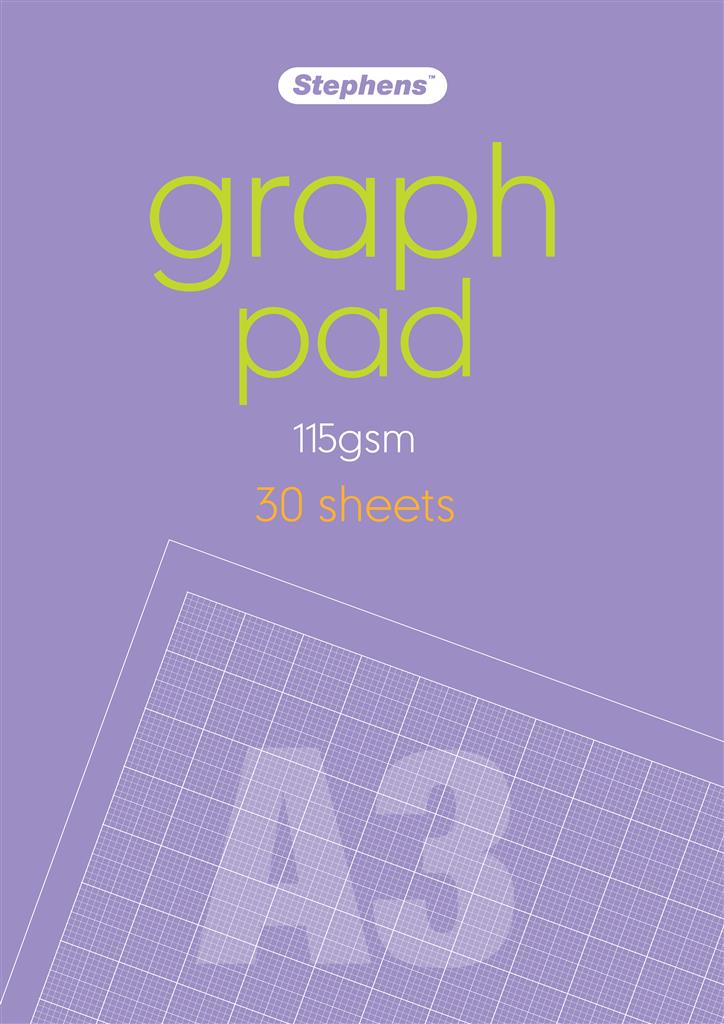 Stephens A3 Graph Pad 115gsm 30sht