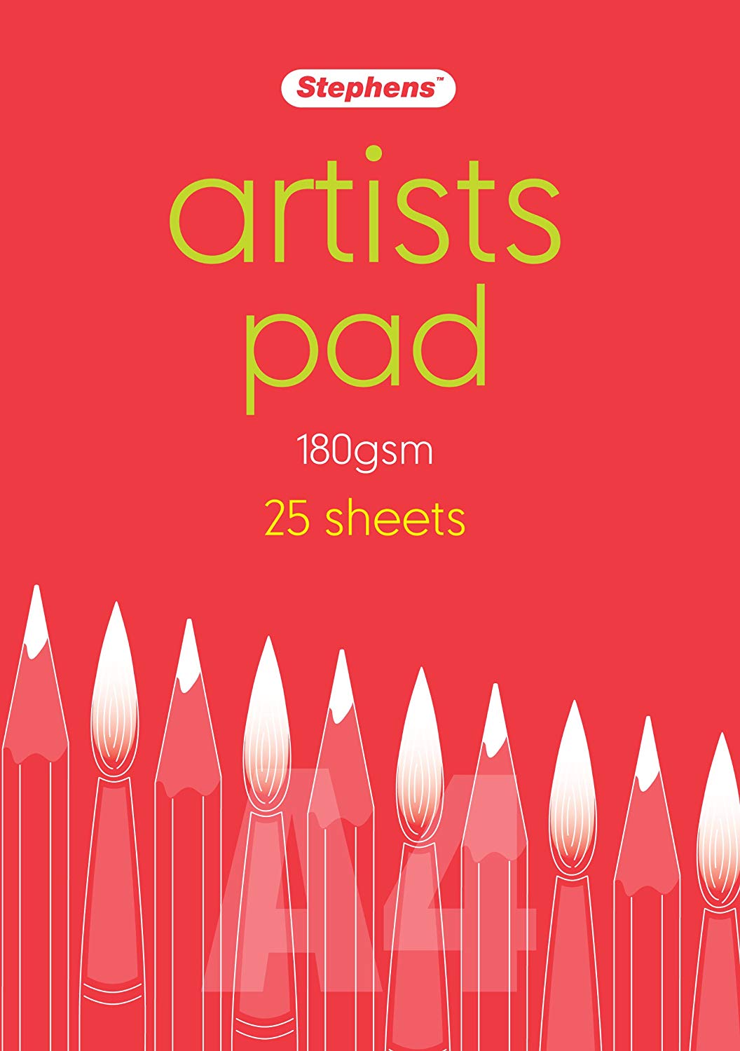 Stephens A4 Artists Pad 180gsm 25shts