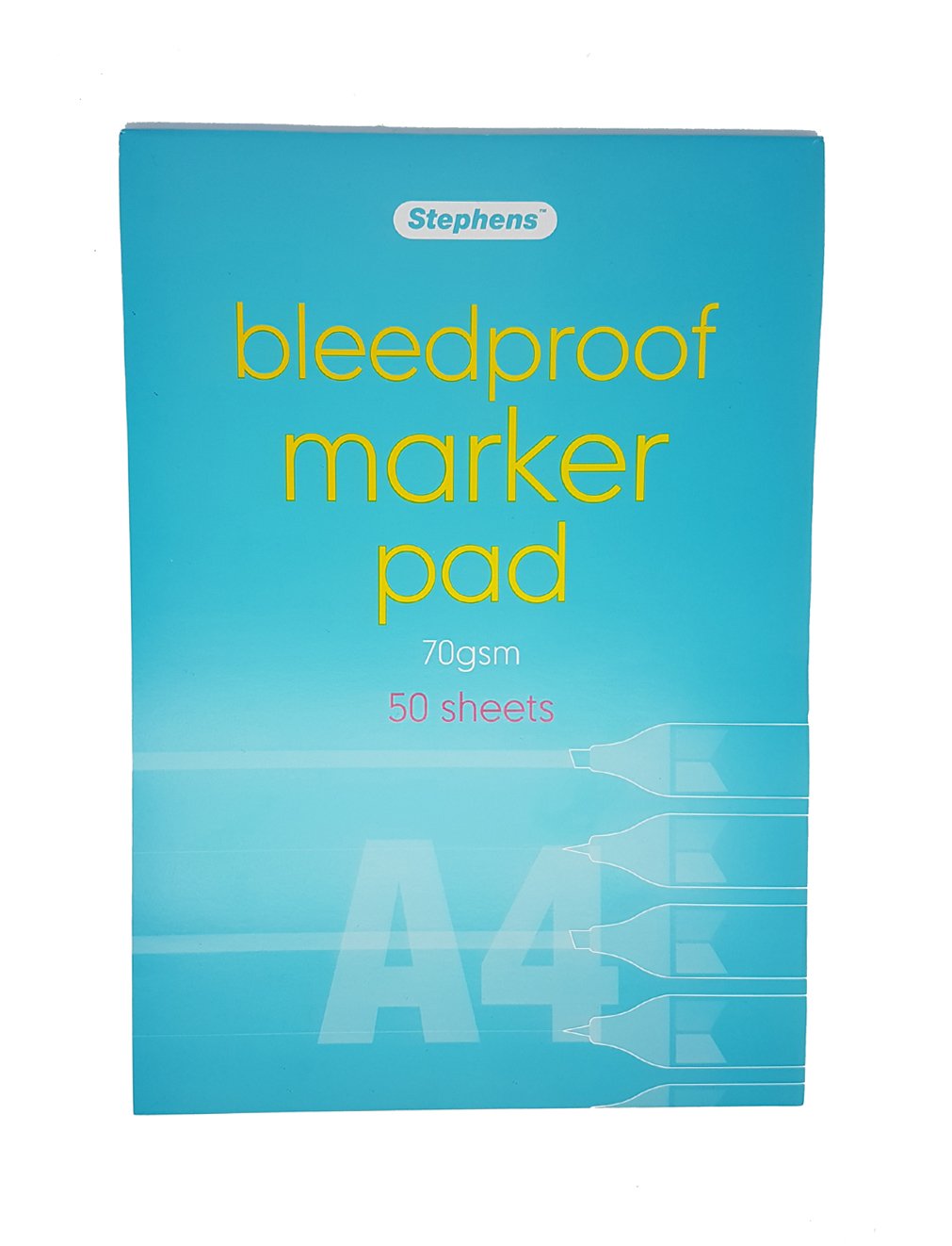 Stephens A4 Bleedproof Marker Pad 70gsm 50shts