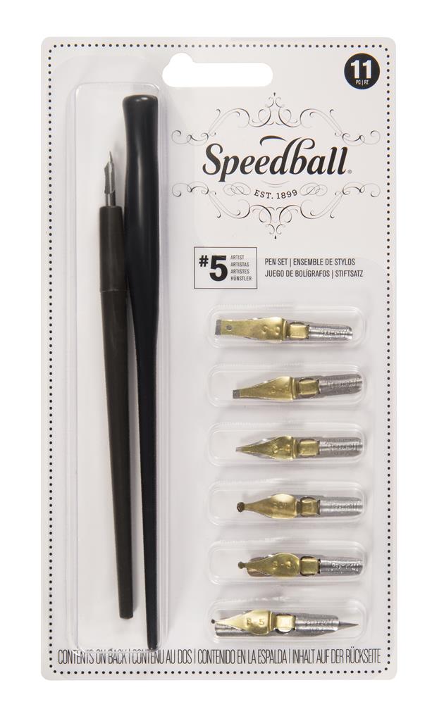 Speedball No.5 Artist Pen Set