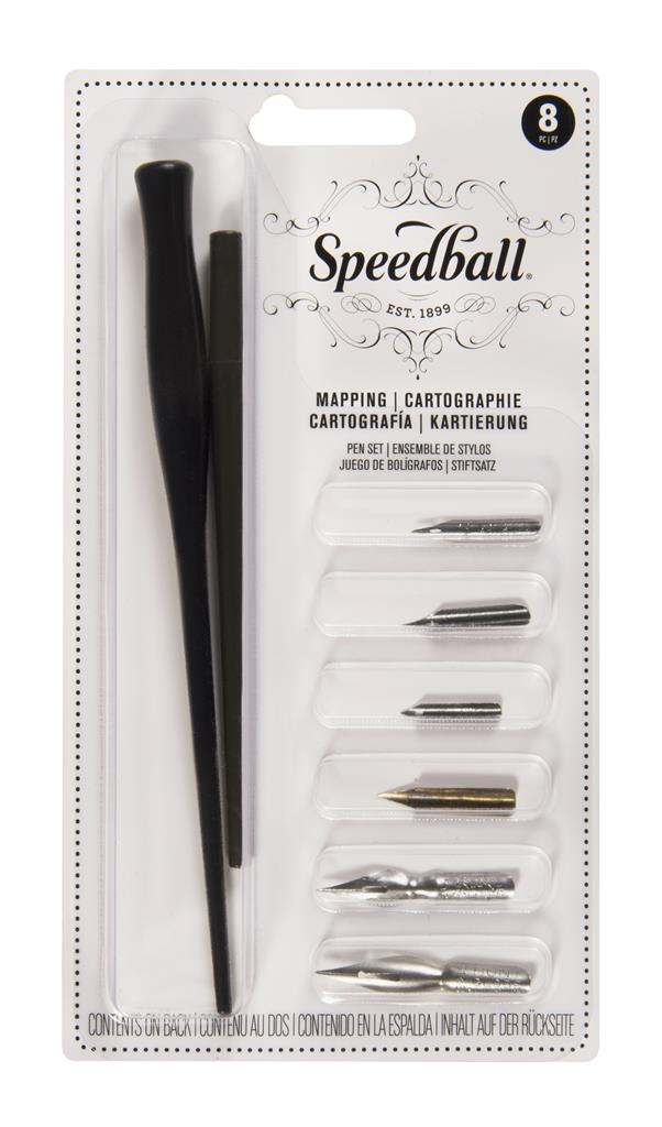 Speedball Mapping Pen Set