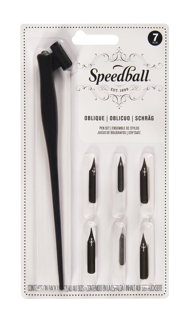 Speedball Oblique Pen Set