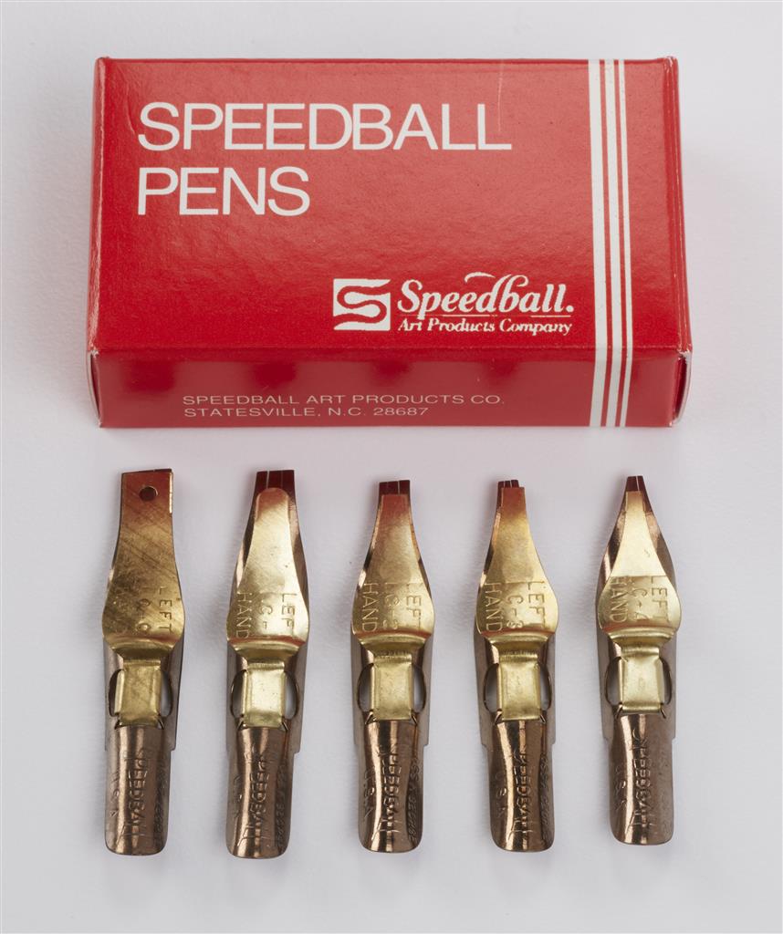 Speedball Calligraphy Pen Nib Set C-Series LC Left Hand Flat Broad Edge