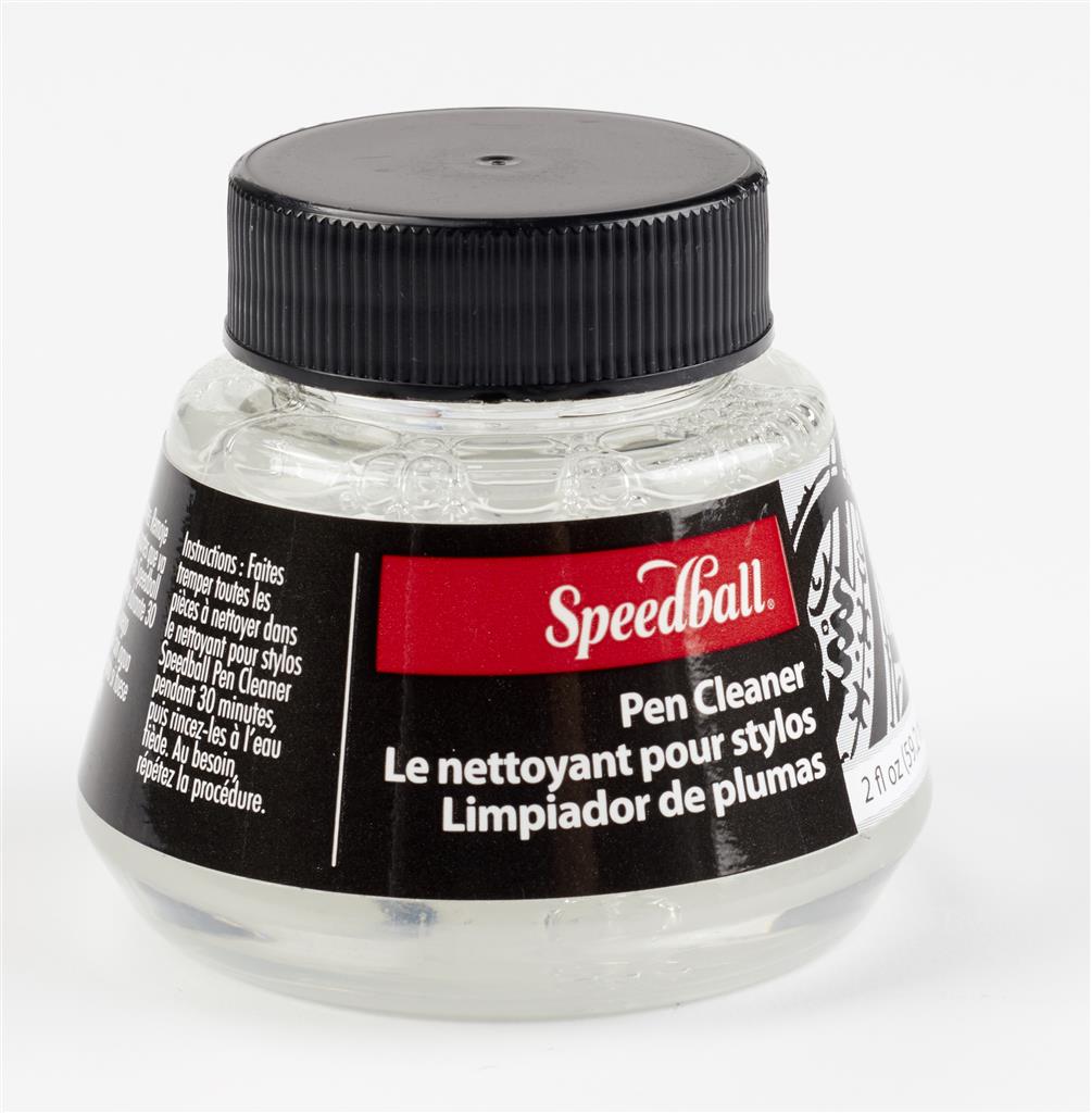 Speedball Super Pigmented Acrylic Calligraphy Ink 2oz Pen Cleaner