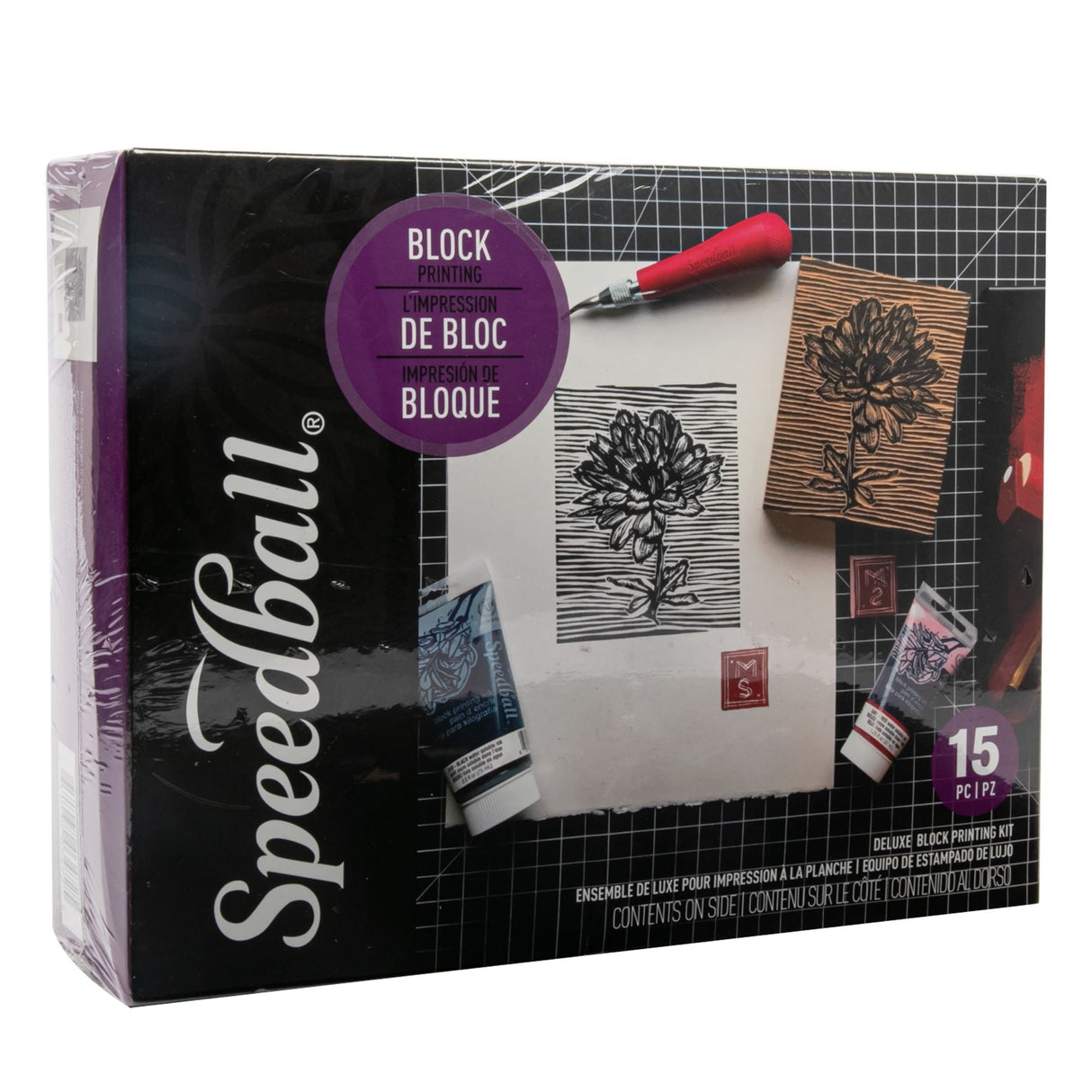 Speedball Deluxe Water-Soluble Block Printing Kit