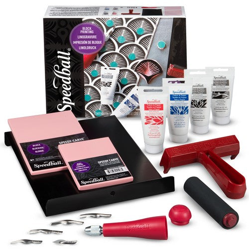 Speedball Deluxe Fabric Block Printing Kit