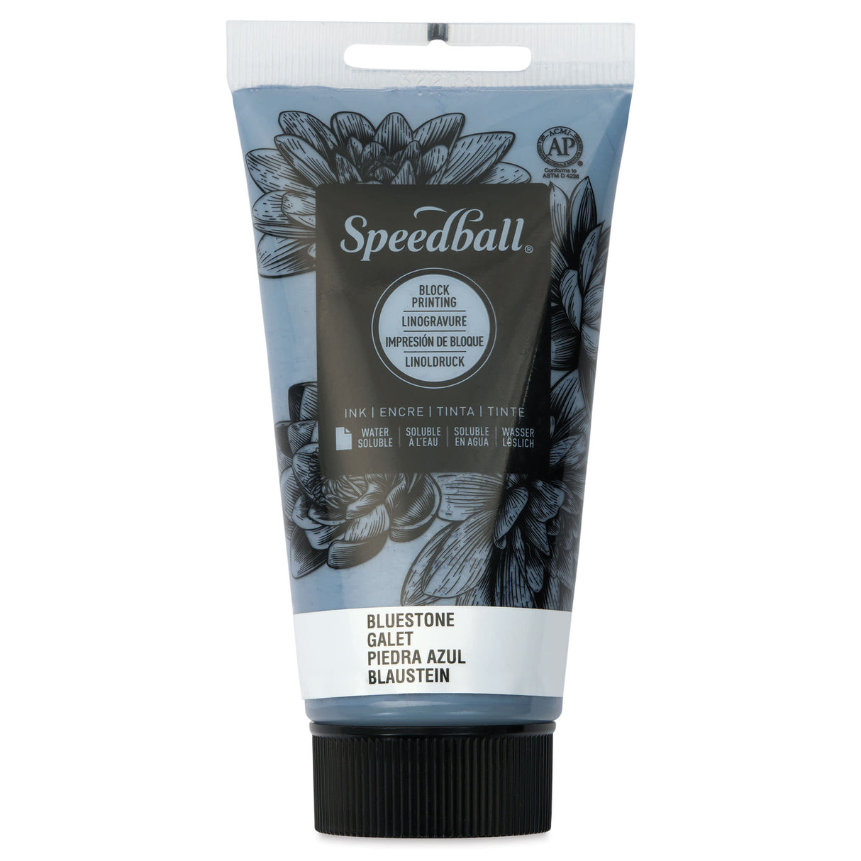 Speedball Water-Soluble Block Printing Ink Bluestone75ml (3563)