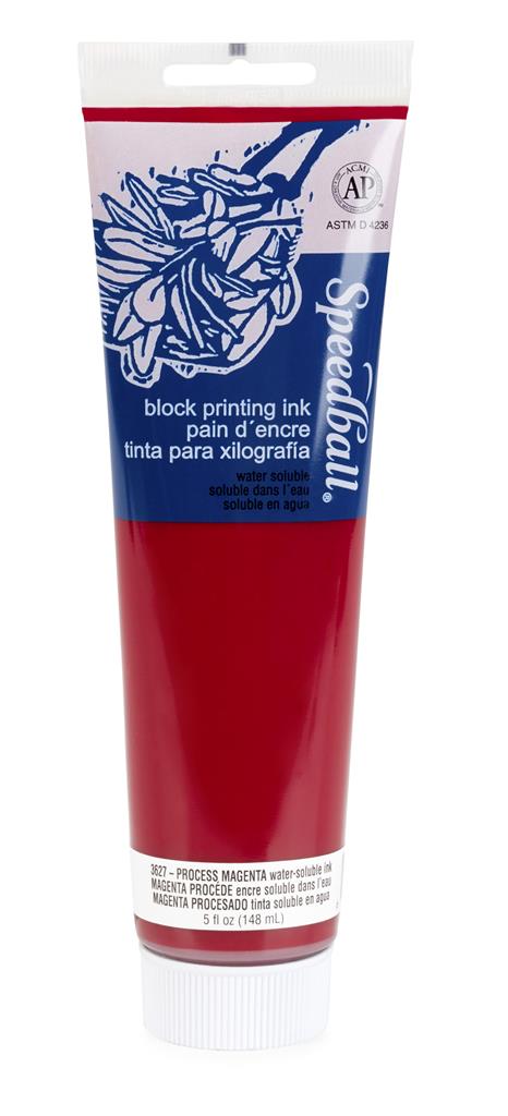 Speedball Water-Soluble Block Printing Ink Process Magenta 150ml (3627)