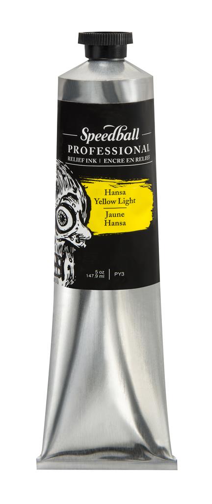 Speedball Professional Relief Ink Hansa Yellow Light 5oz (3645)