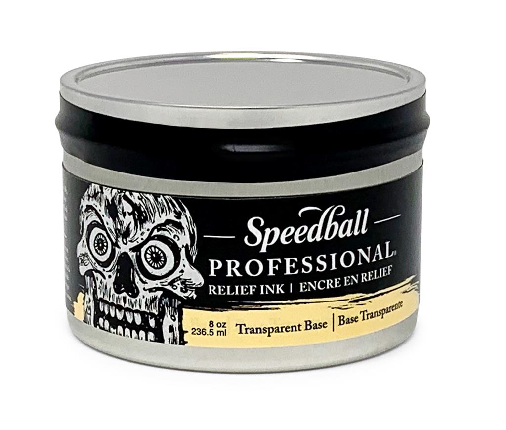 Speedball Professional Relief Ink Transparent Base 8oz (3946)