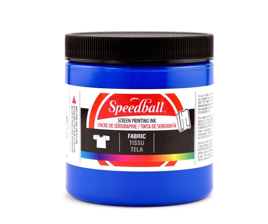 Speedball Fabric Screen Printing Ink Blue 8oz (4562)