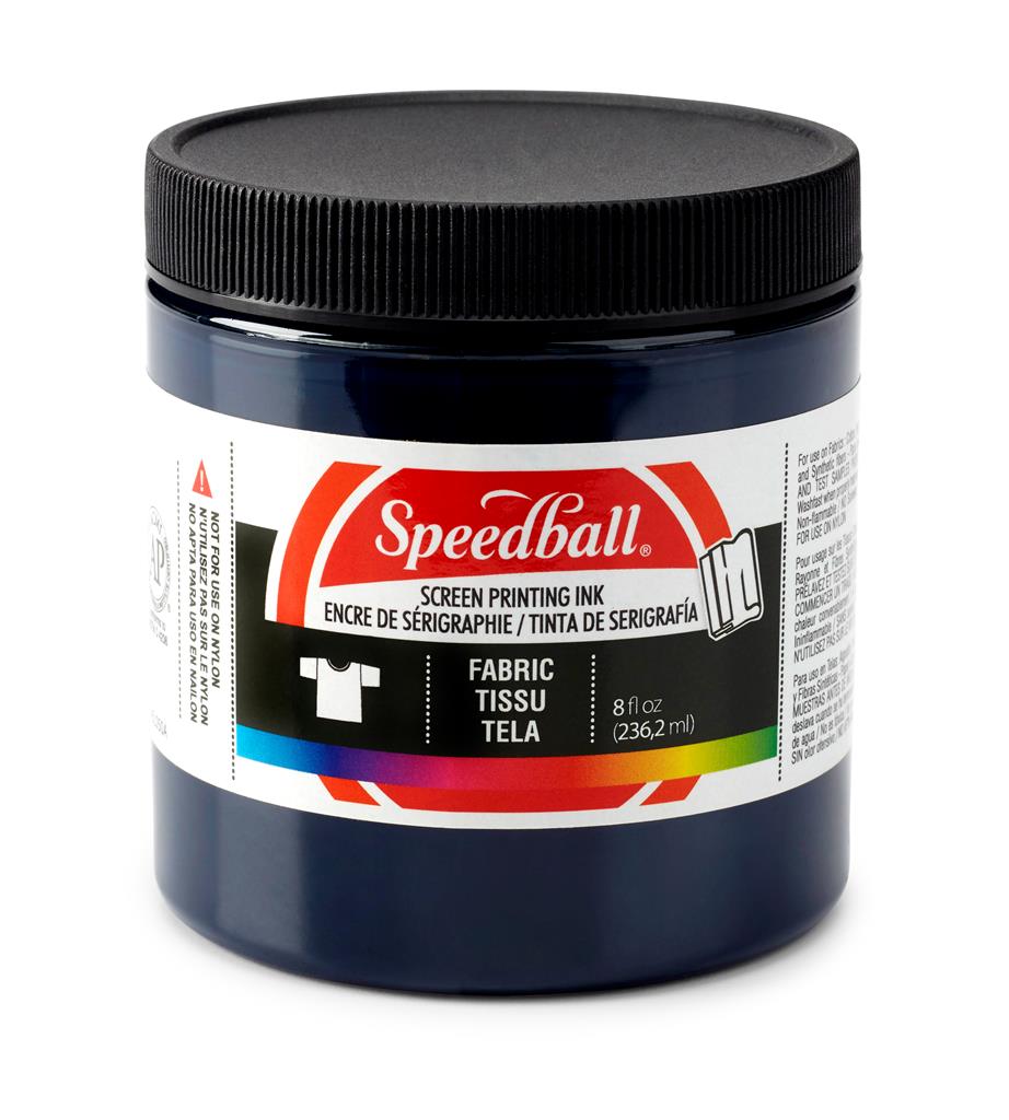 Speedball Fabric Screen Printing Ink Blue Denim 8oz (4566)