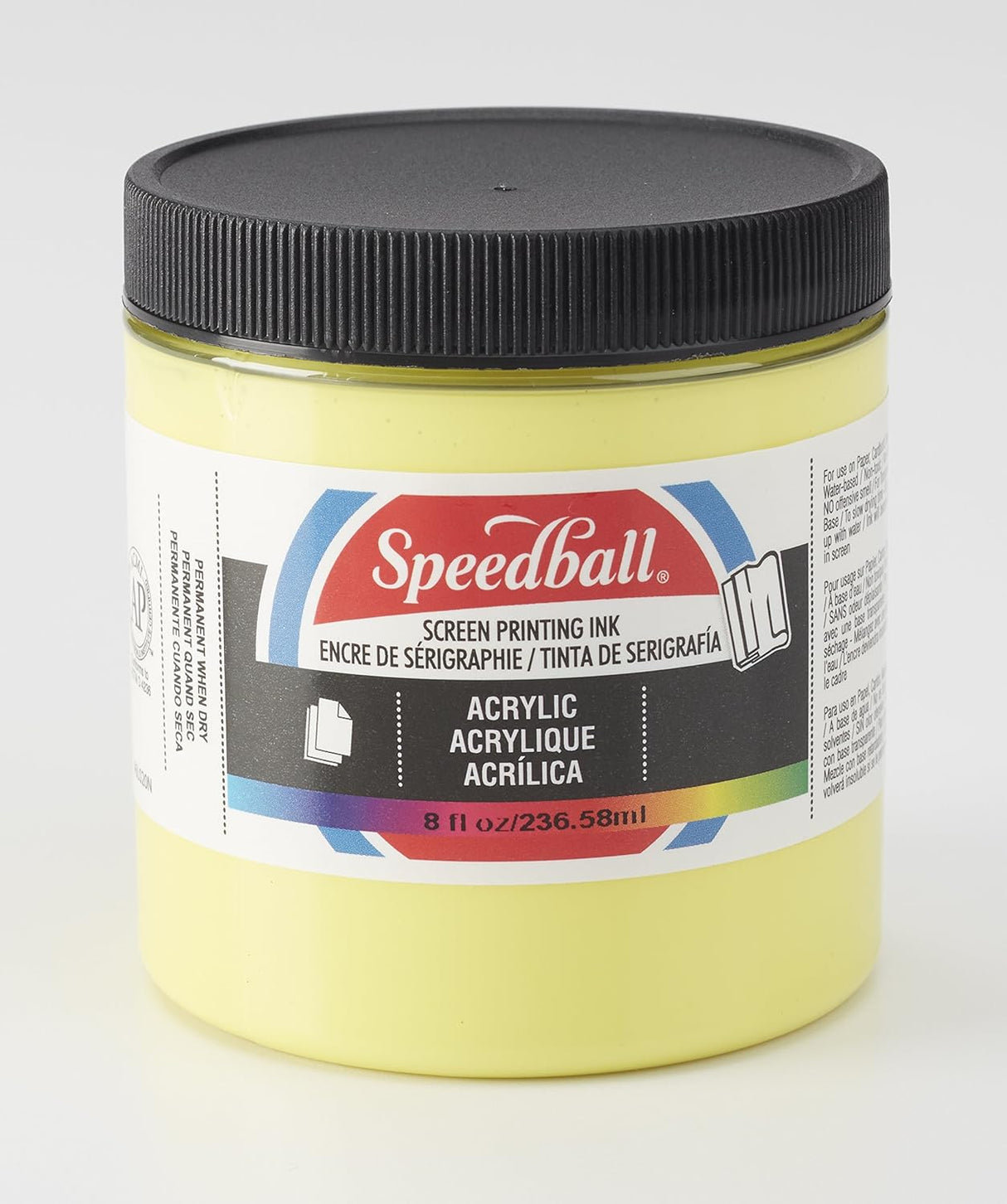 Speedball Acrylic Screen Printing Ink Medium Primrose 8oz (4621)