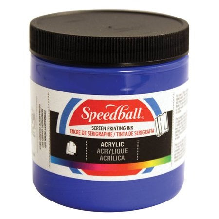 Speedball Acrylic Screen Printing Ink Violet 8oz (4630)