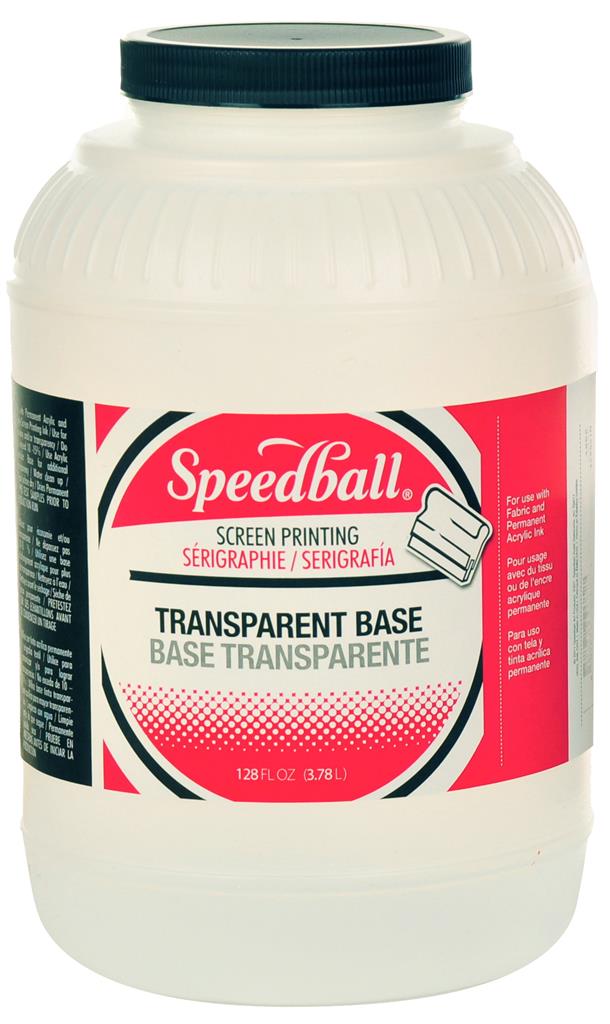 Speedball Fabric & Acrylic Transparent Base 3.7L Tub (4682)