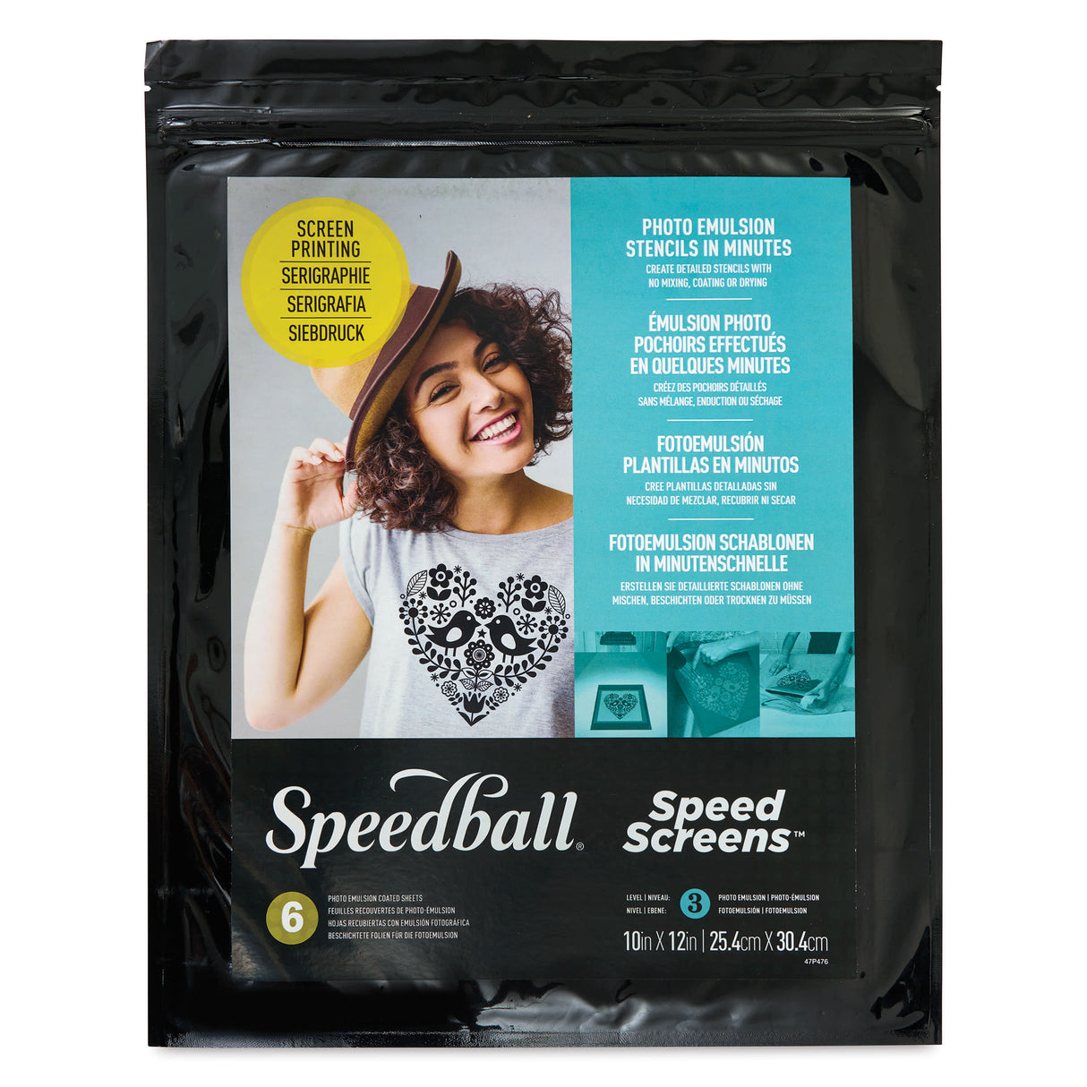 Speedball Speed Screen 10" x 12" Printing Screen (6pk)