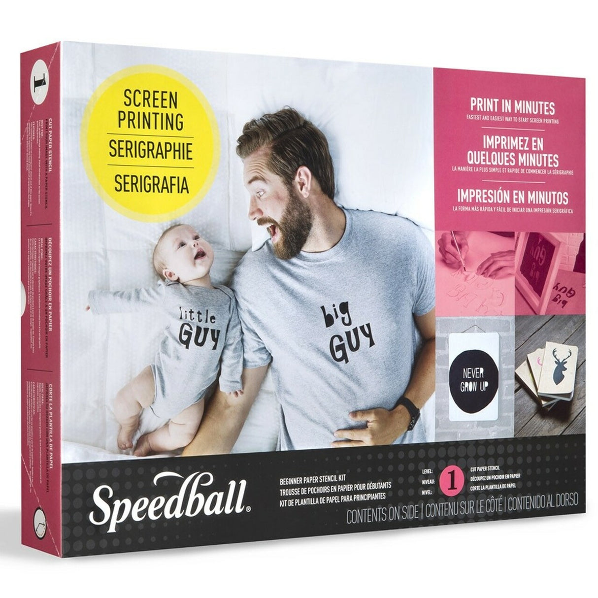 Speedball Screen Printing Beginner Paper Stencil Kit