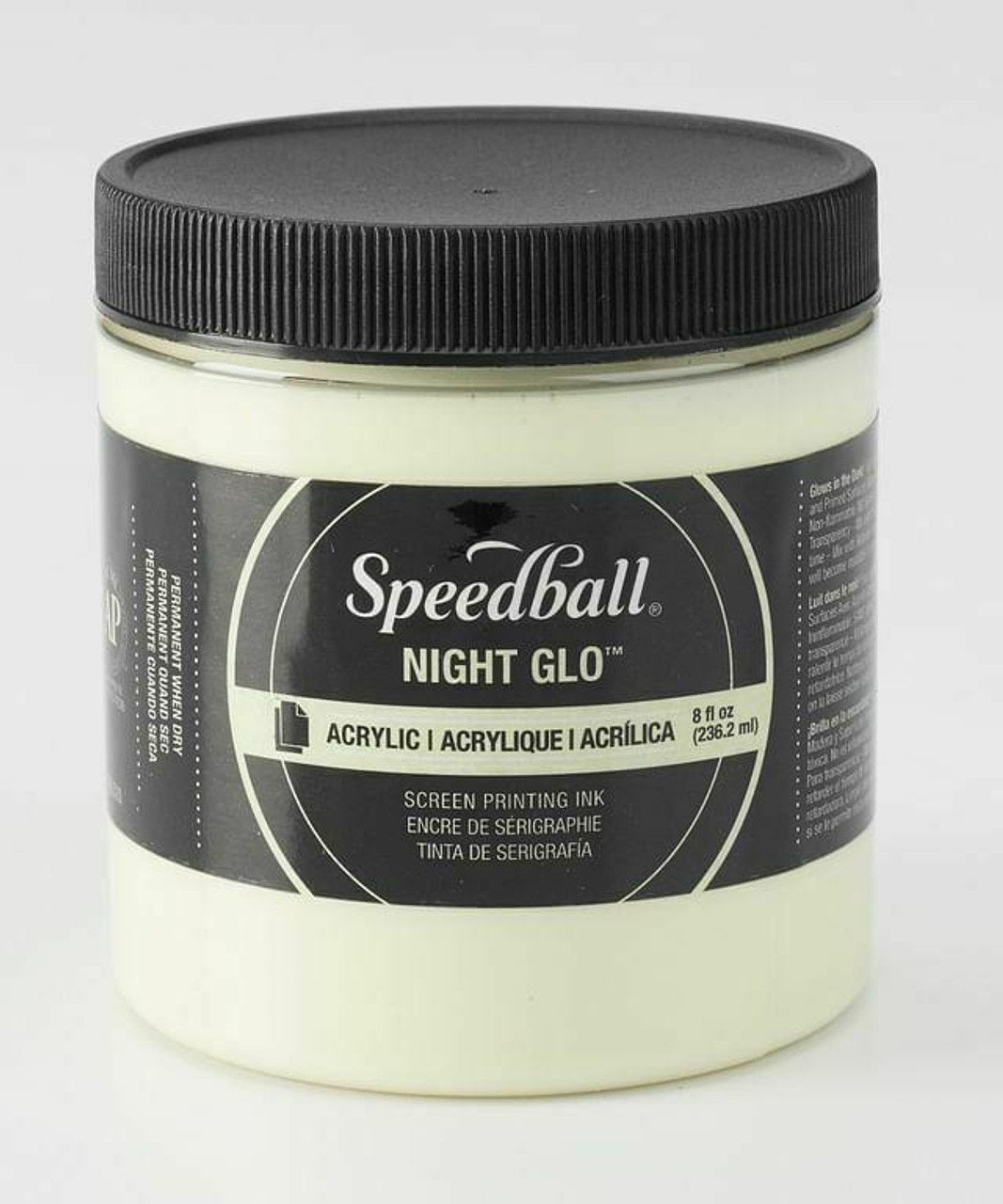 Speedball Night Glo Acrylic Screen Printing Ink Original 8oz (6223)