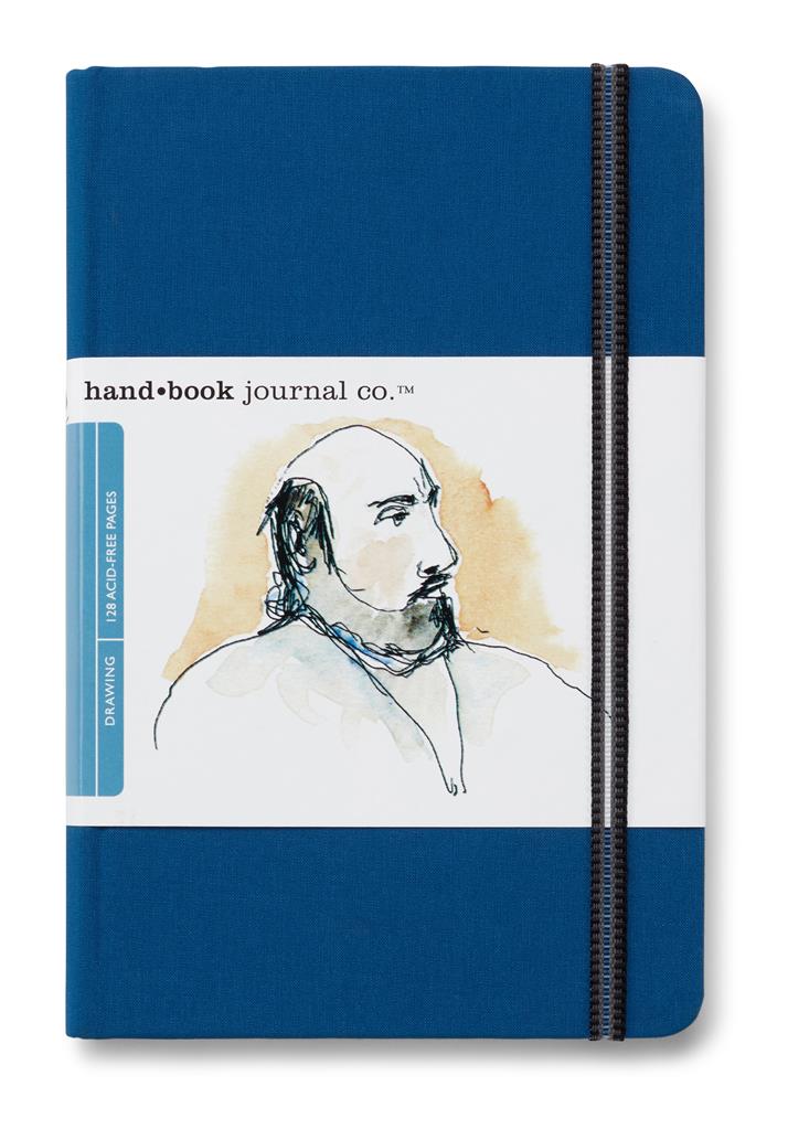 Speedball Drawing Journal 5.5" x 8.25" Portrait Ultramarine Blue