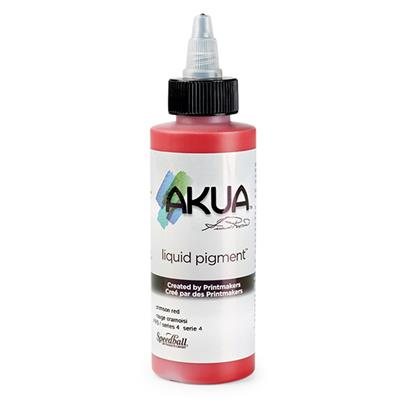 Speedball Akua Liquid Pigment Crimson Red (4oz)